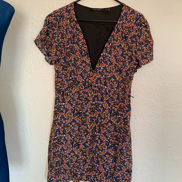 Floral Mini Dress - Picture 1 of 2